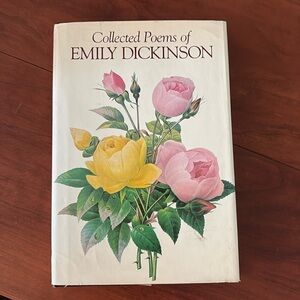 Collected Poems of Emily Dickinson Hardcover Floral Vintage